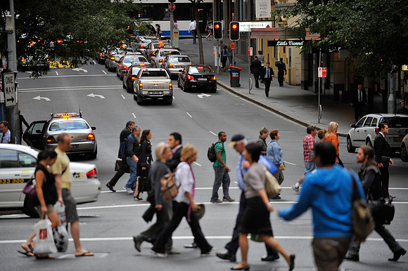 Sydney intersection