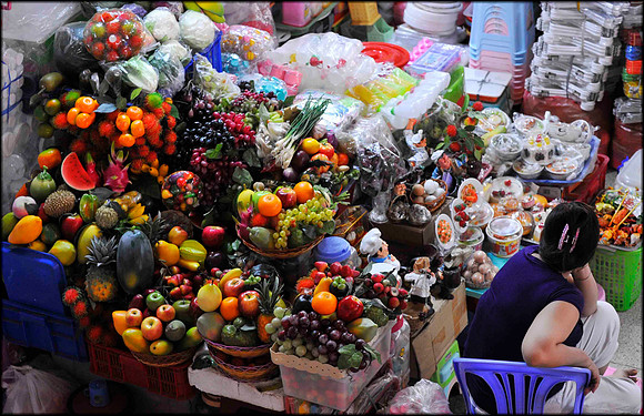 Cholon Market stall