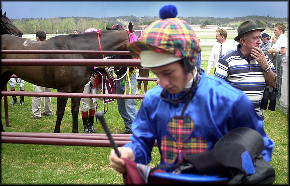 Jockey and Trainer Armidale Races
