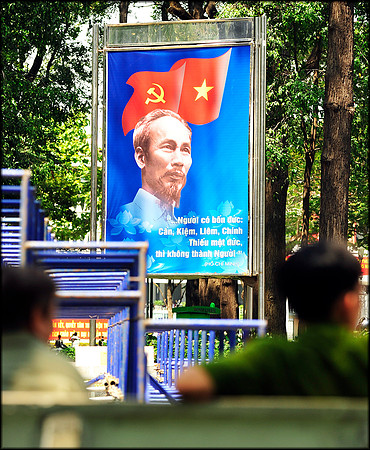 Ho poster after Liberation March