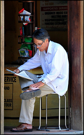 Reading with Two Pairs of Glasses