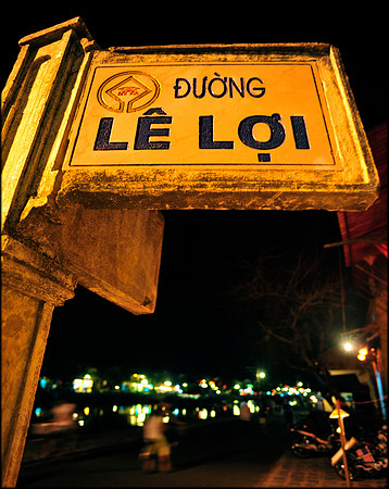 Corner of Le Loi and Bach Dang