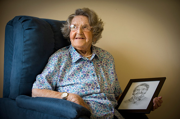 PORTRAIT OF AUTUMN LODGE RESIDENT