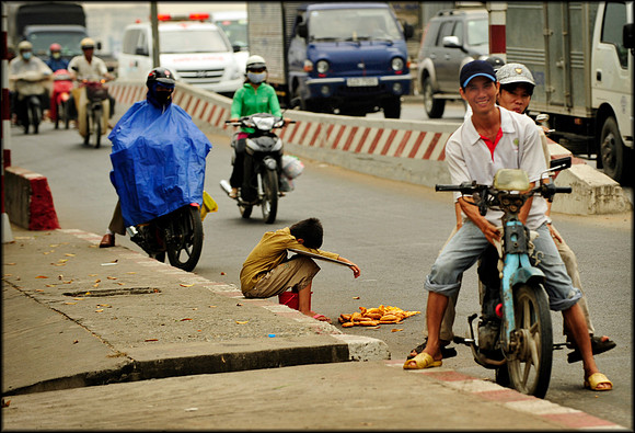 Spilt Food Saigon Bridge