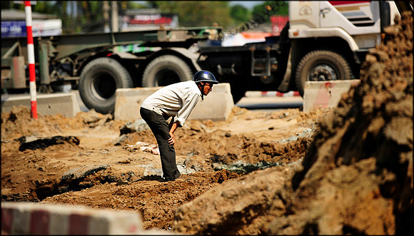 Hanoi Highway Roadworks