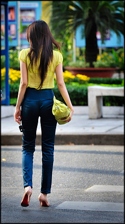 Woman in City Centre