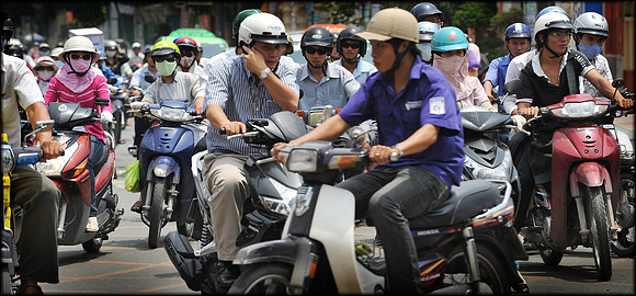 Typical Saigon Street