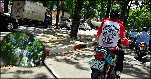 Cool dude on Ton Duc Thang St
