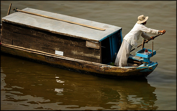Boat on Saigon River
